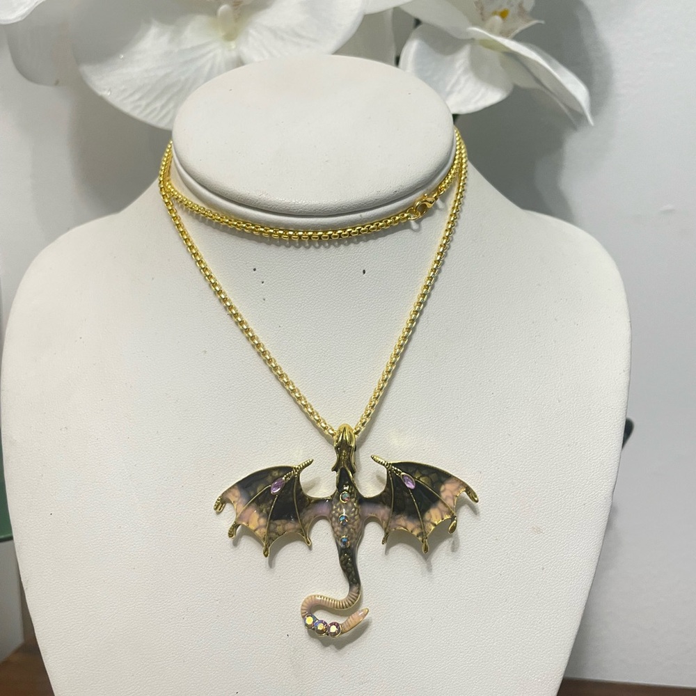 Statement, chunky necklace, family statement, multiplayer designer necklace - Picture 6 of 6